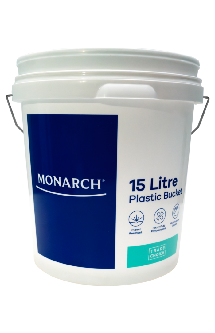 Monarch Plastic Bucket 15L